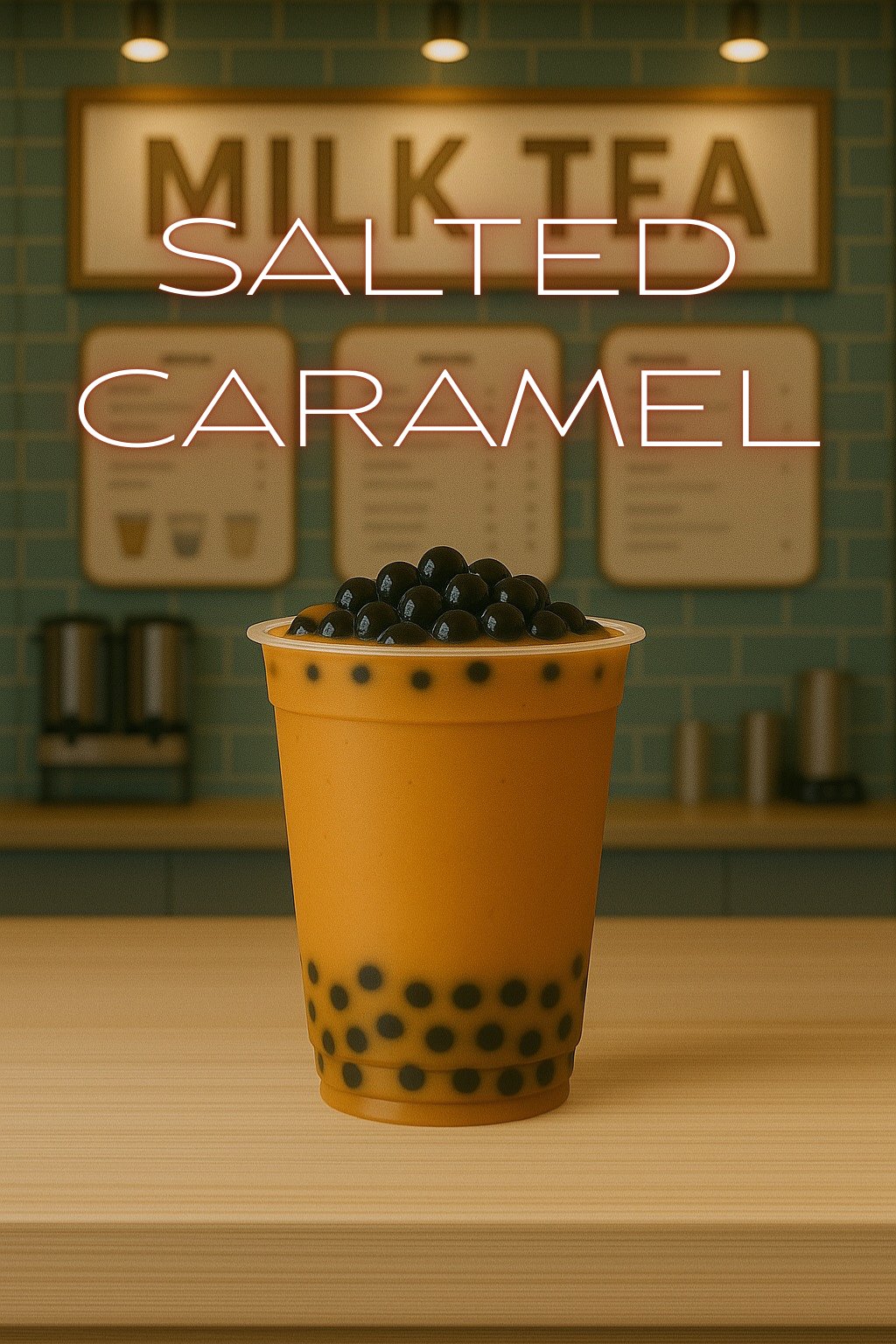 Salted Caramel milk tea